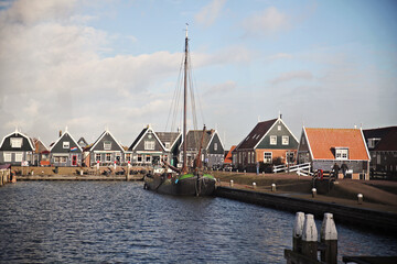 A traditional village from Netherlands
