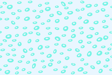 Fototapeta na wymiar background with blue bubbles, seamless pattern