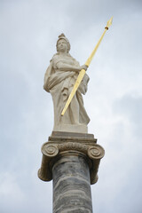 MOSCOW, RUSSIA -  September 10, 2020: Sculpture in Kuskovo Summer Palace