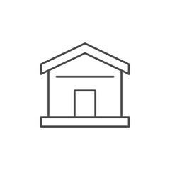 House or home line outline icon