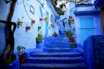 MOROCCO CHEFCHAOUEN, Moroccan city, capital of the homonymous province, the inhabitants belong to the Berber tribes of the Rif and Arabs. Defined the 