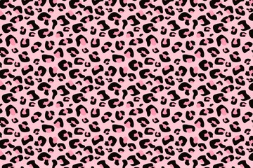 seamless pattern with leopard background.
