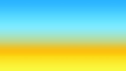 Abstract combination of Turquoise, Cyan, Mimosa and yellow solid color linear gradient background