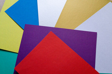 Colored paper, abstract colorful background.