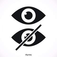 Invisible icon. Hide icon.