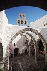 A church from a Greek island