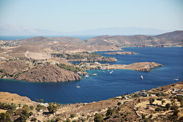 A view from Patmos, Greek Island