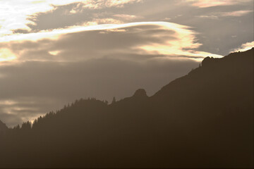 lichtstimmung in den alpen