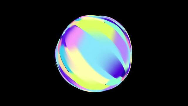 ネオンカラーのカラフルグラデーション背景
