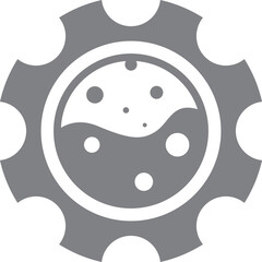 laboratory vector logo design template