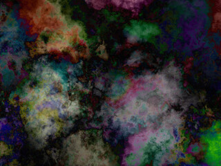 abstract fractal colorful metal marbled stone wall concete cement grunge image paint background bg texture wallpaper art frame sample illustration board