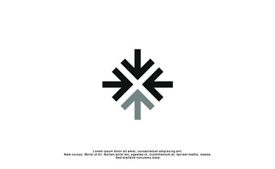 Arrow Logo for Company