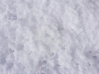 Fototapeta na wymiar Snow full frame photo texture. Ideal for winter compositions