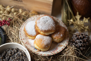 Traditional food for Orthodox Christmas