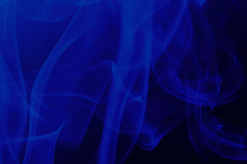 blue smoke background