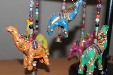 carousel elephant on the street