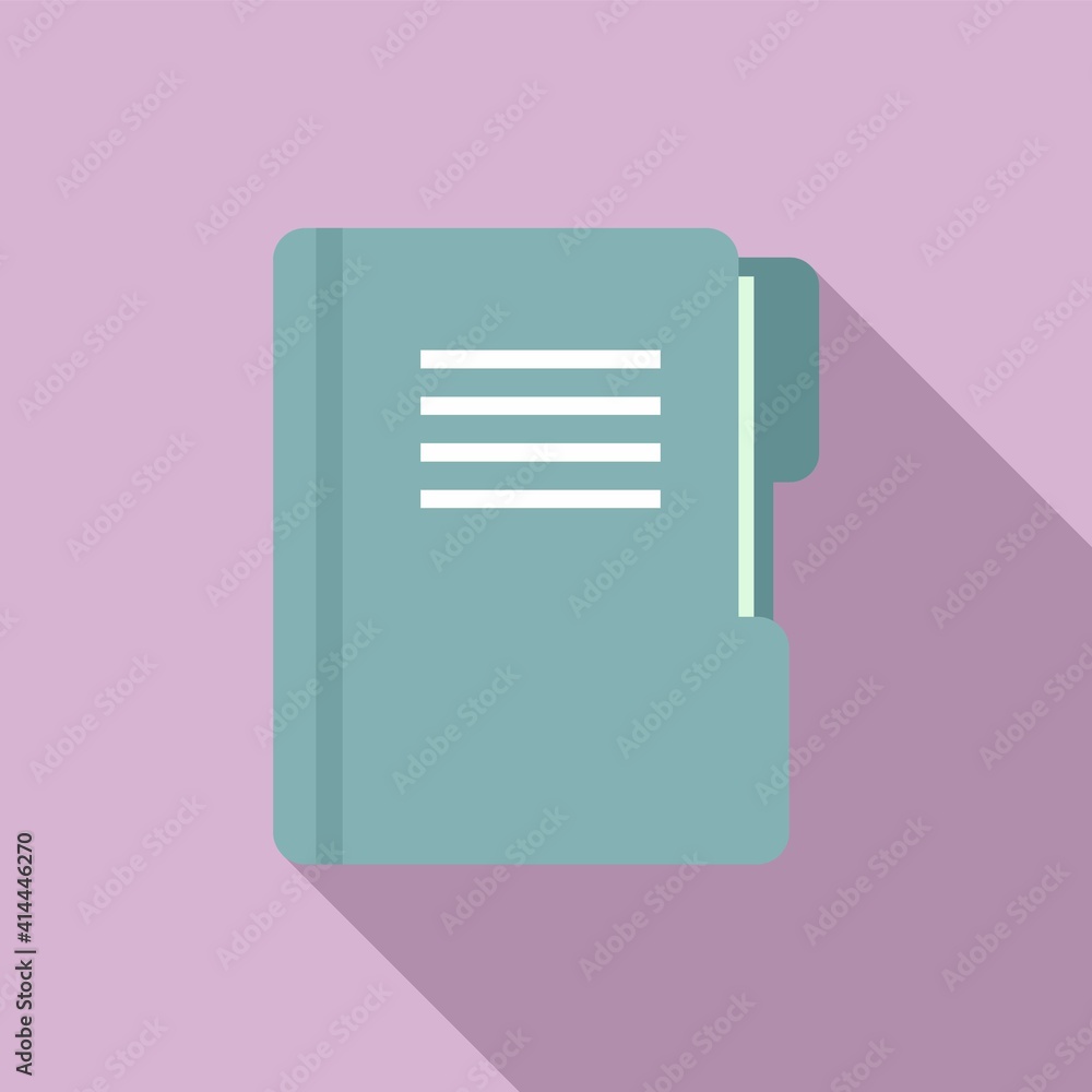 Aufkleber prosecutor folder icon. flat illustration of prosecutor folder vector icon for web design