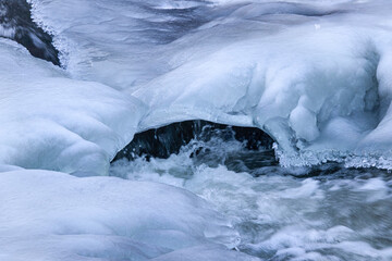 ice on the river