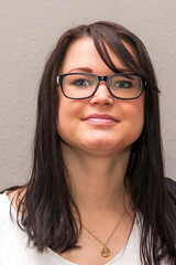 Obraz premium Portrait einer jungen Frau