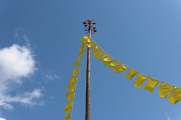 toy windmill in the sky