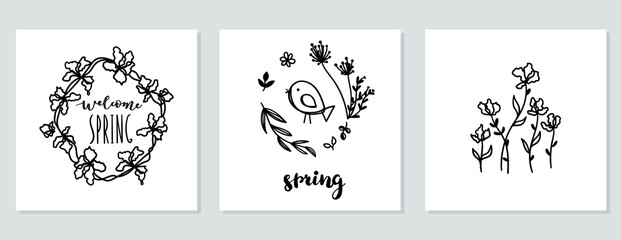 cute spring cards
