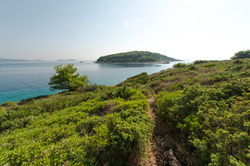 Fototapeta na wymiar Croatian islands