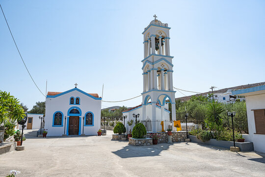 Orthodoxe Kirche auf der Insel Pserimos, Dodekanes Griechenland