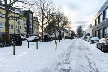 Schnee in Deutschland - sonw in Germany 