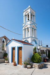 Orthodoxe Kirche auf der Insel Pserimos, Dodekanes Griechenland