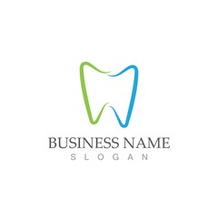 Dental logo Template vector illustration