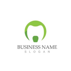 Dental logo Template vector illustration