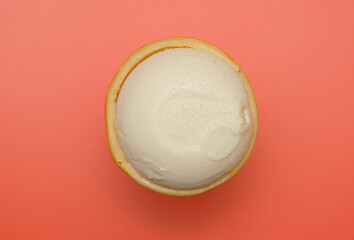 icecream white waffle