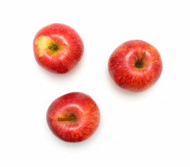 fresh red apple fruit