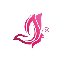 Beauty butterfly logo images