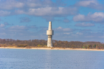 Ehemaliger Fernmeldeturm M des Marinefernmeldesektors 73 Pelzerhaken