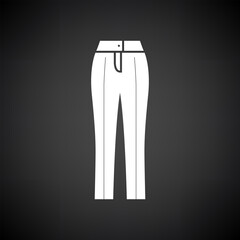 Business Woman Trousers Icon