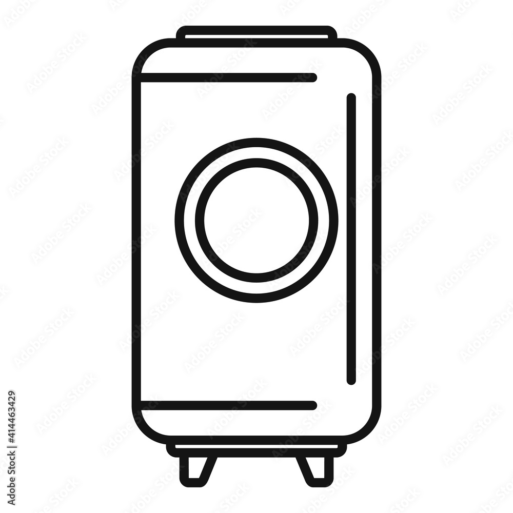 Poster winemaker barrel icon. outline winemaker barrel vector icon for web design isolated on white backgro