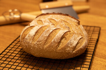 Making Sourdough Bread