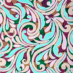 Abstract Hand Paint Background Texture