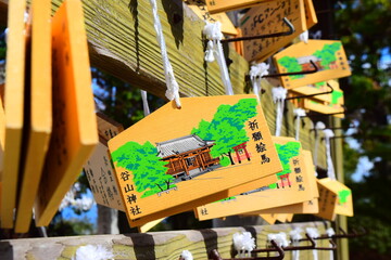 谷山神社の絵馬