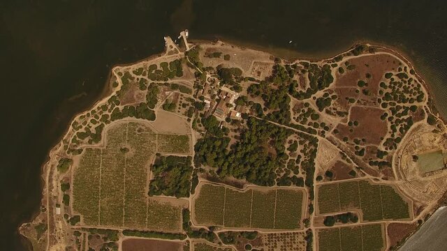 The island of San Pantaleo, once known as Mozia (or also Mothia, Motya or Motye, &Mu;&omicron;&tau;ύ&eta; in ancient Greek), is an island of the Stagnone of Marsala.

