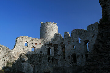 Ruins of medieval Ogrodzieniec Castle, Polish Jura, Poland