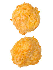 Crab Cakes  on  White Background