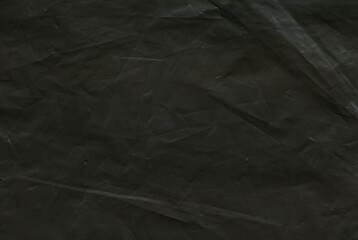 texture of black matte polyethylene background