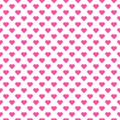 A seamless beautiful heart pattern. Valentines Day. Love. Wedding