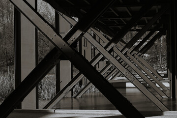 Saarland alte Grube Landsweiler-Reeden, Wassergarten