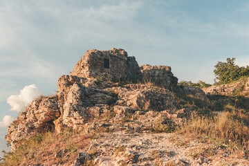 rocks in the mountains