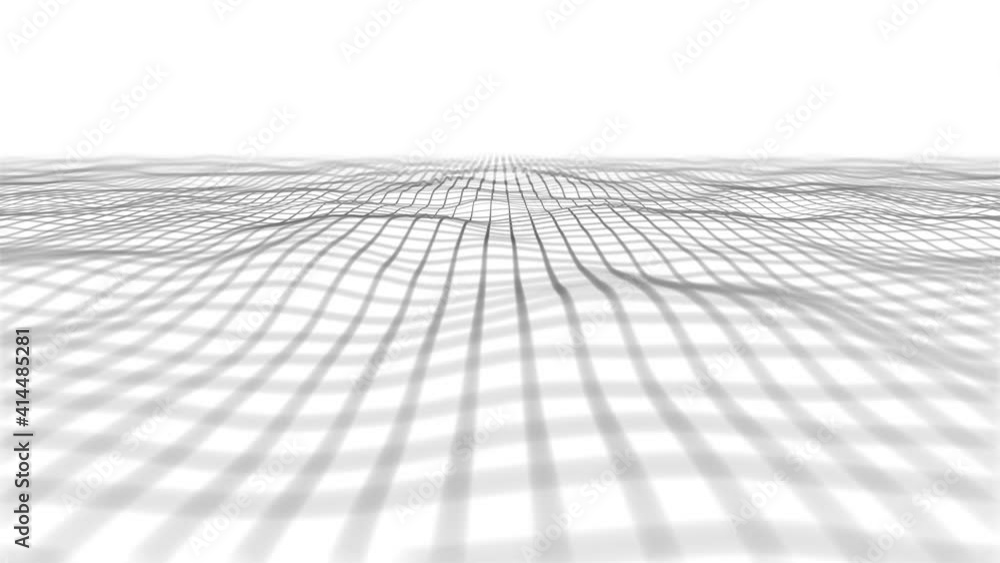 Poster abstract waving lines fx minimal background loop/ 4k animation of an abstract background with minima