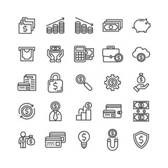 business financial money concept, money currency exchange