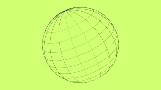 globe turning slowly image color